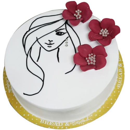 White Beauty Cake